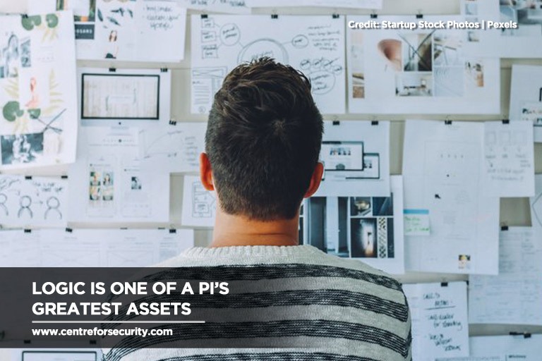 Logic is one of a PI’s greatest assets